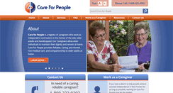 Desktop Screenshot of care-for-people.com